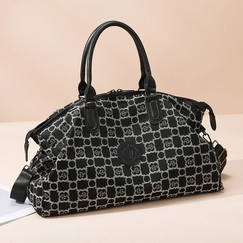 Large Capacity Oxford Cloth Travel Bag Fitness Bag Shoulder Bag Crossbody Bag