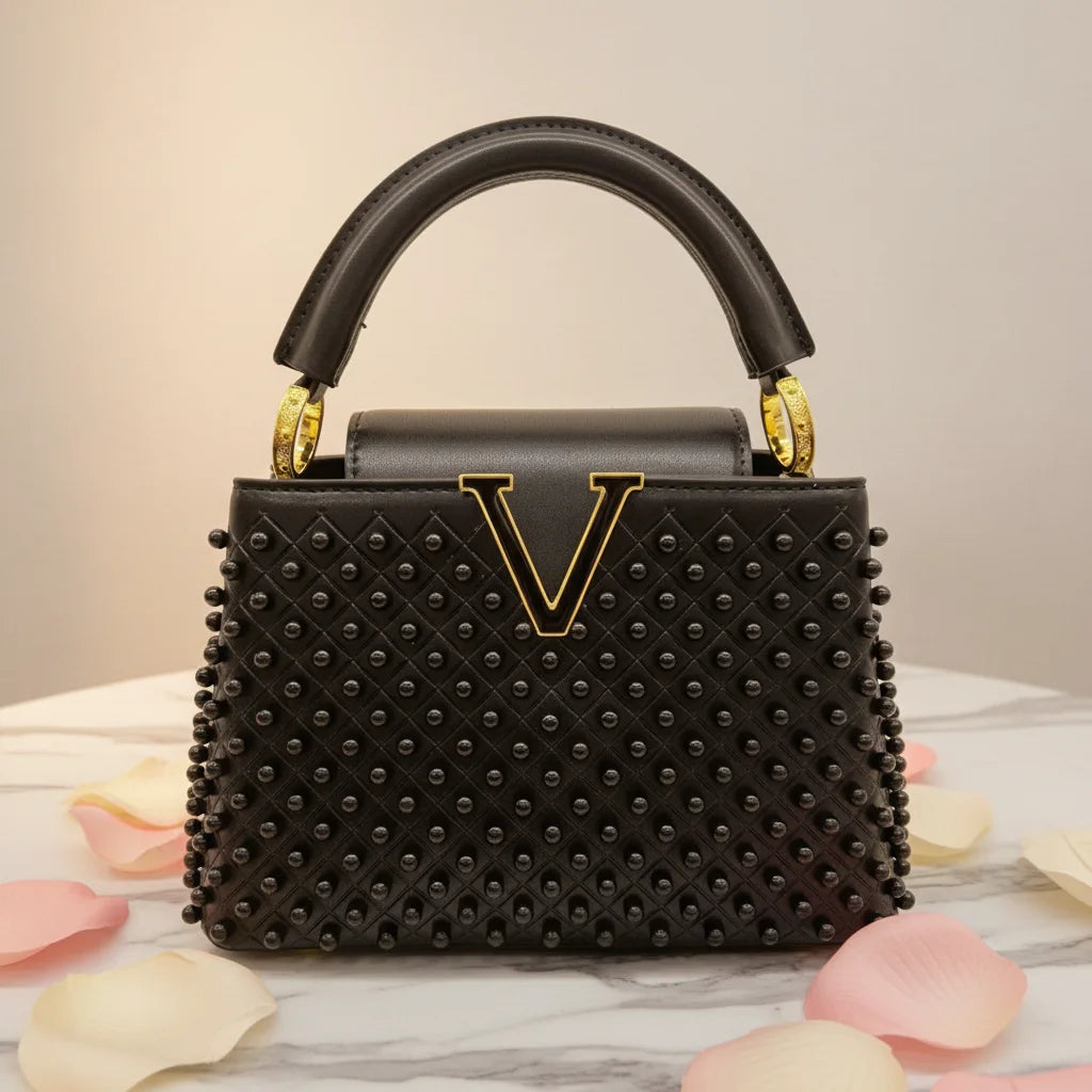 Fashionable Pearl Design Quality Luxury Shoulder Handbag