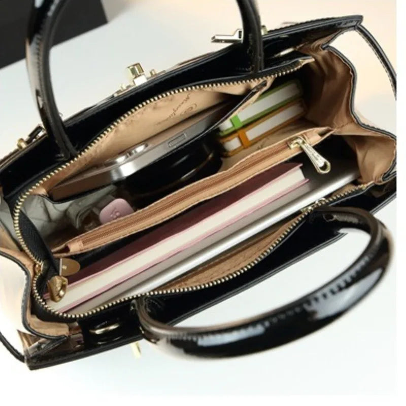 Fashionable color-block high-end single shoulder crossbody bag