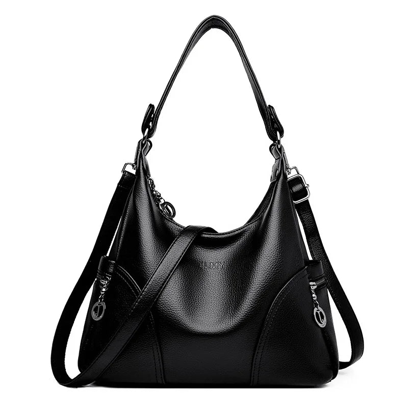 Luxury Design  High Quality Women's Soft Leather Shoulder Bags Crossbody Bag