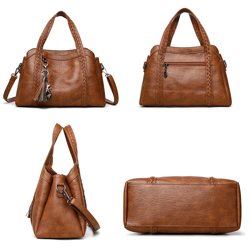 Luxury Handbags Women Leather Shoulder Bag Designer Ladies Crossbody Bag