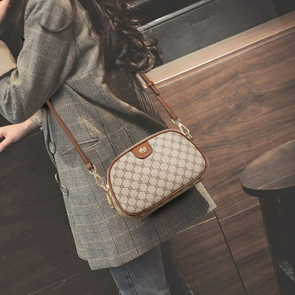Women Small Shoulder Bag Fashion Monogram Handbag