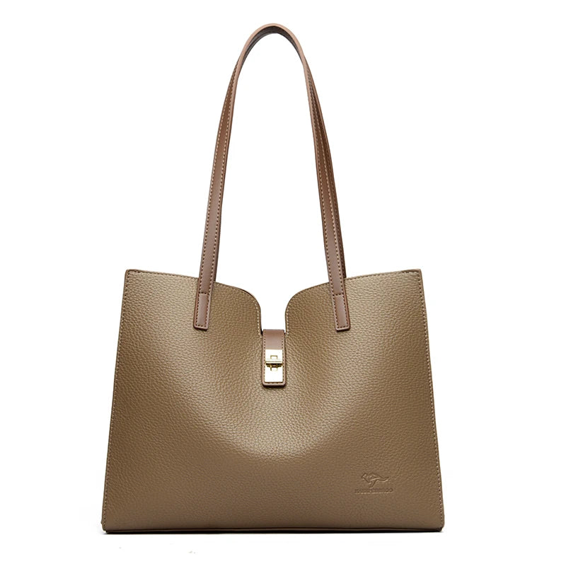 High Quality Soft Leather Handbag Luxury Designer Ladies Shoulder Crossbody Bag