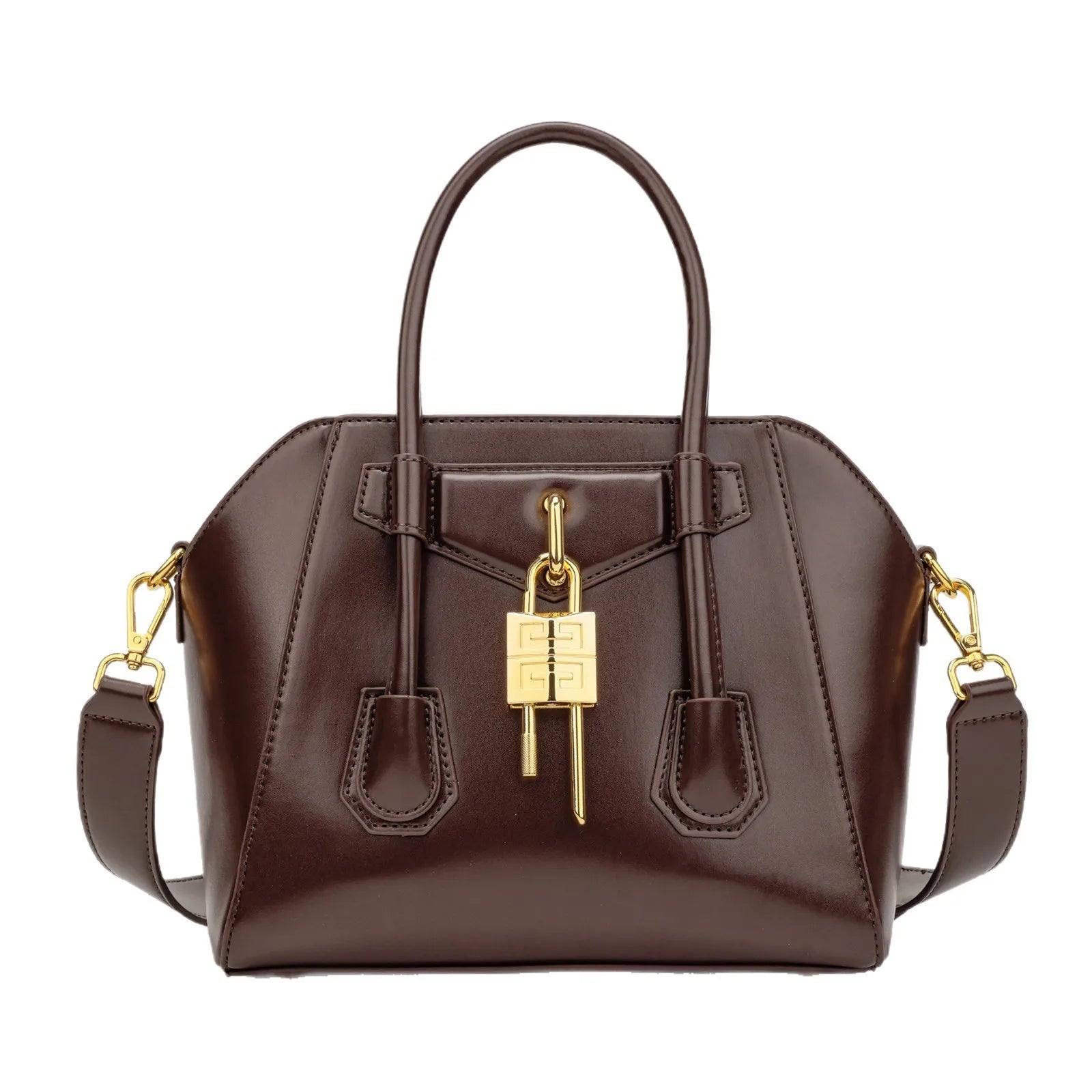 Elegant Solid Color High-End Fashion Luxury Messenger Tote