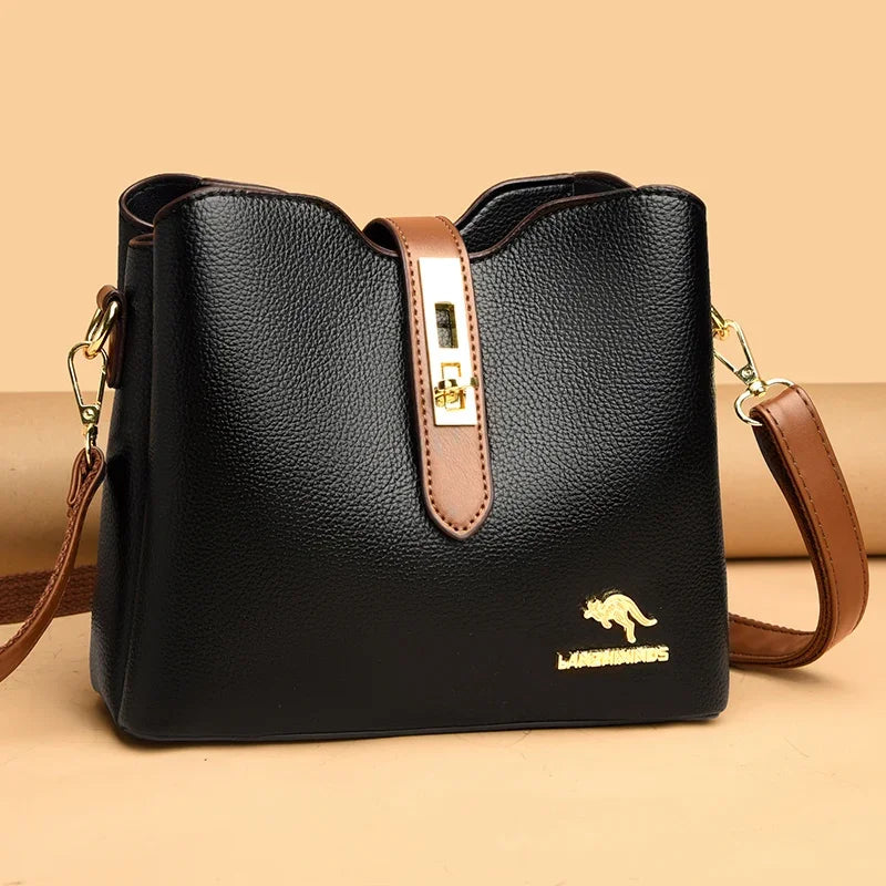 Fashion Concise Light Luxury Versatile Style Bag New High-quality Large Capacity