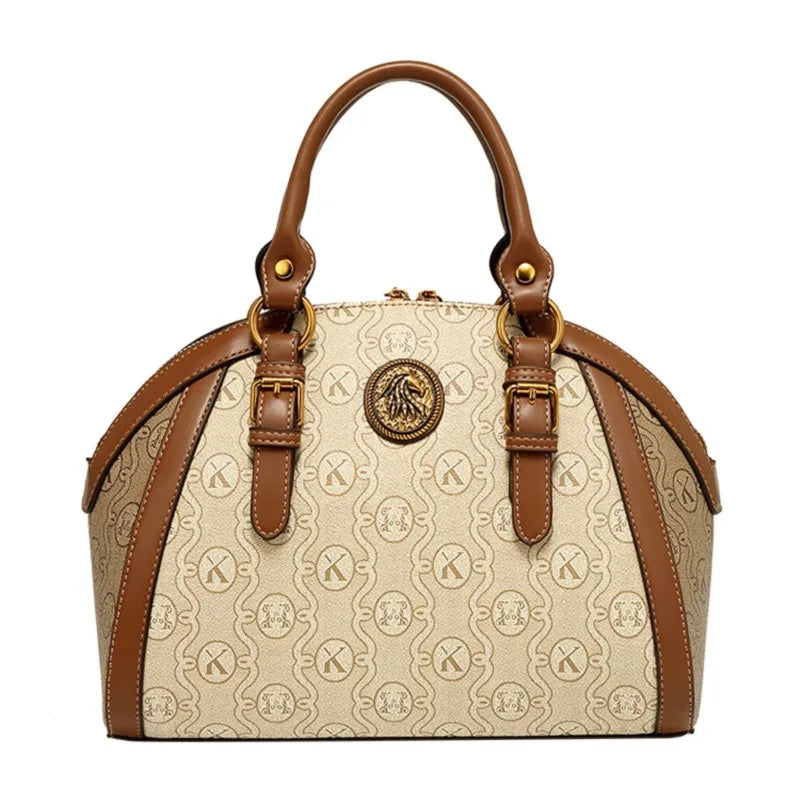 Fashionable and luxurious brand handbag leather shoulder bag