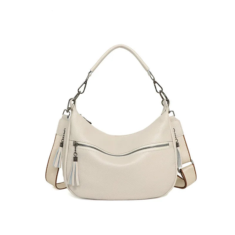 Genuine Leather Crossbody Handbag Shoulder Messenger Bag