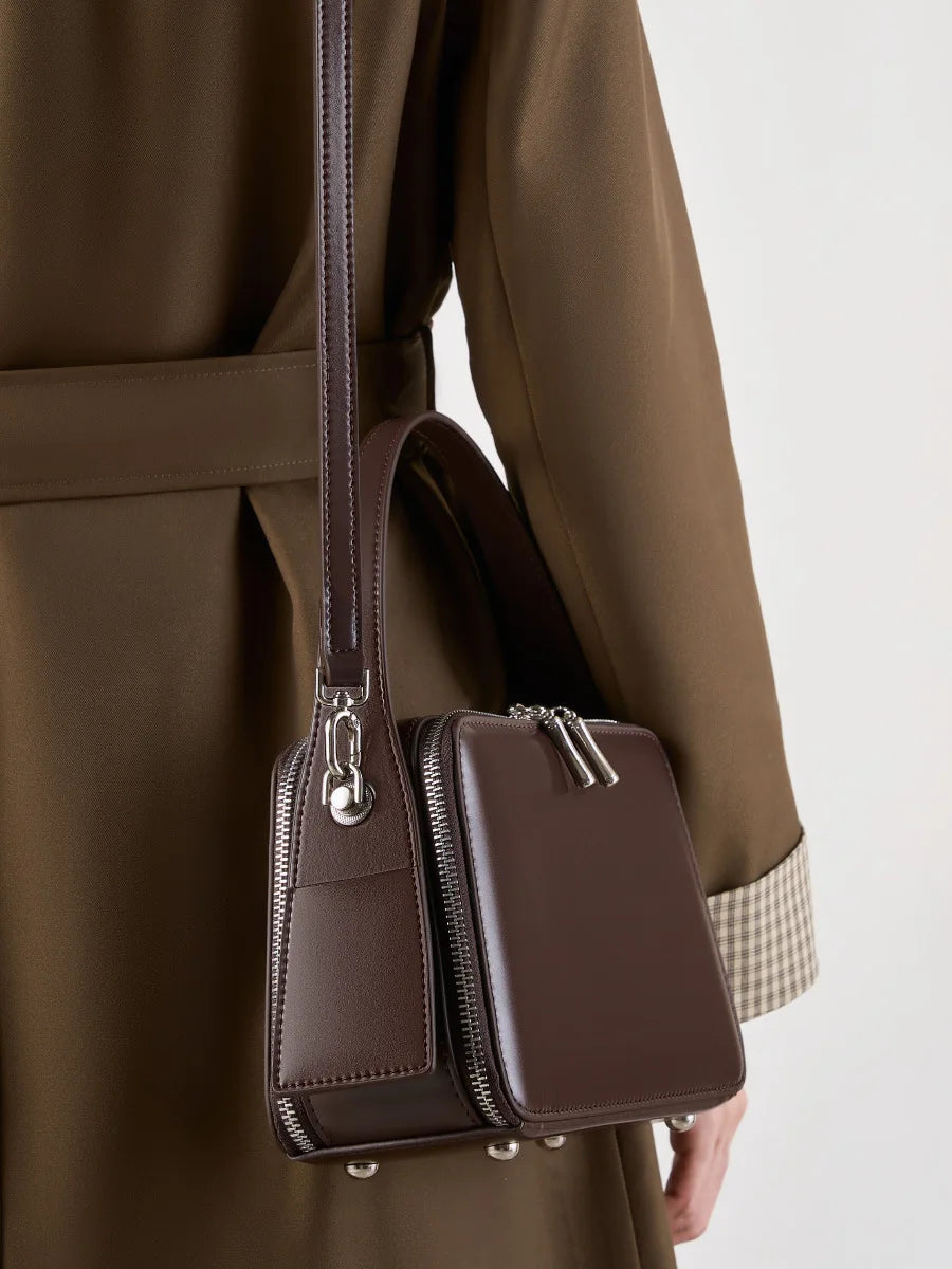 Genuine leather handbags vintage shoulder crossbody bags luxury high quality