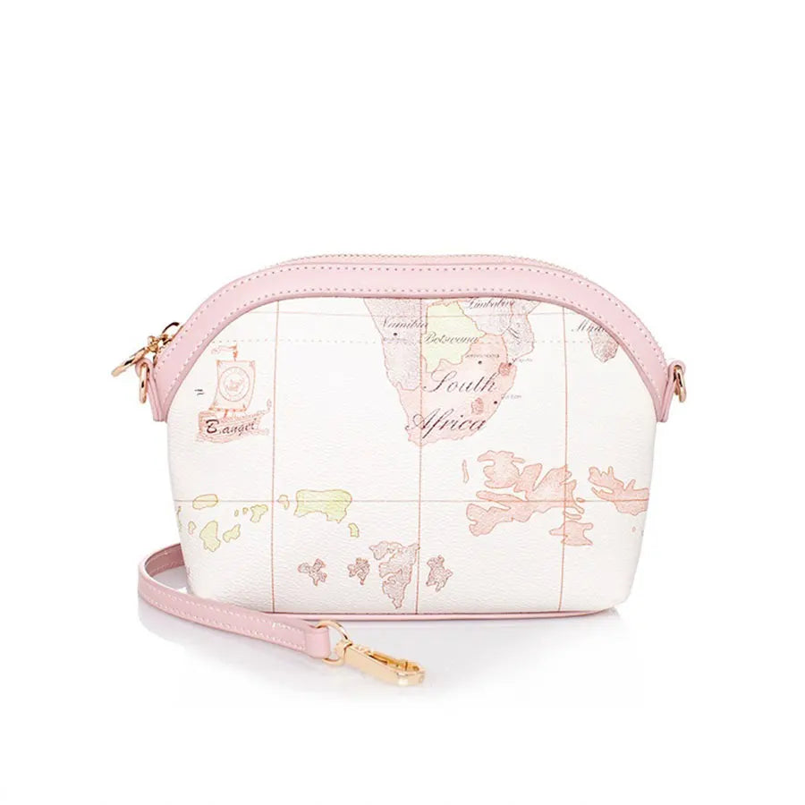 Vintage Bag Leather Shoulder Bag Fashion Messenger Bag Women Travel Trend Clutch