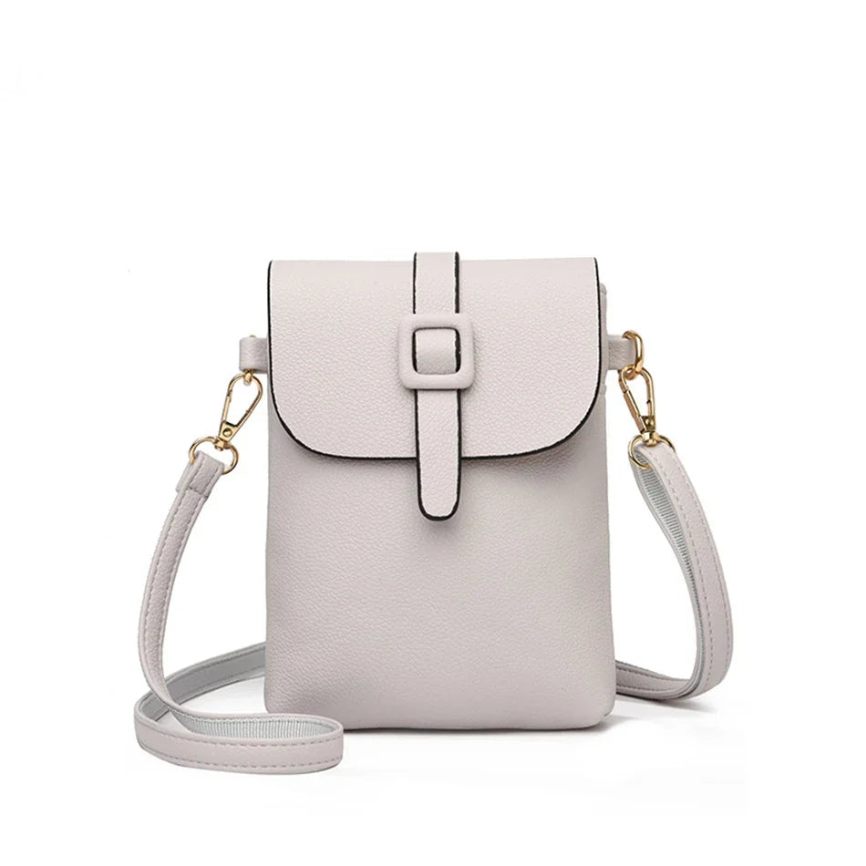 Small Flap Shoulder Crossbody Bag Luxury Design Phone Sac