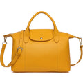 Fashion Women's Boston Bag High Quality Genuine Leather Shoulder Bag Large Capacity