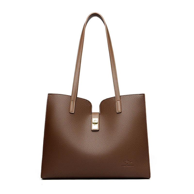 High Quality Soft Leather Handbag Luxury Designer Ladies Shoulder Crossbody Bag