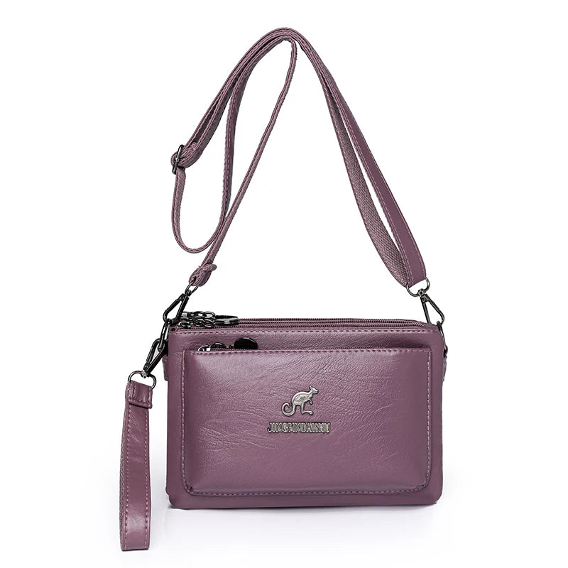 Quality Women Leather Top Handle Shoulder Tote Luxury Design