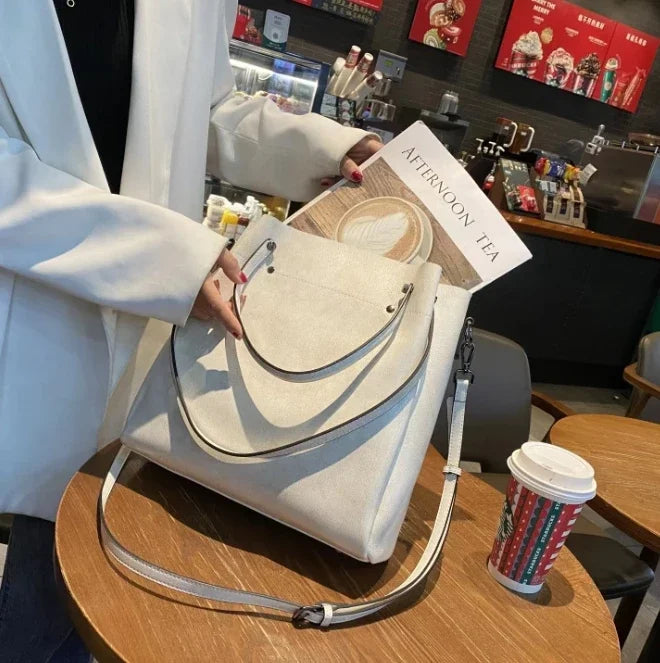Women's Natural Cow Genuine Leather Handbags