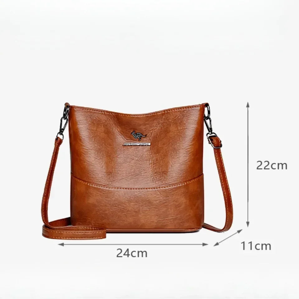 Soft Pu Leather Crossbody Bag Luxury Handbag