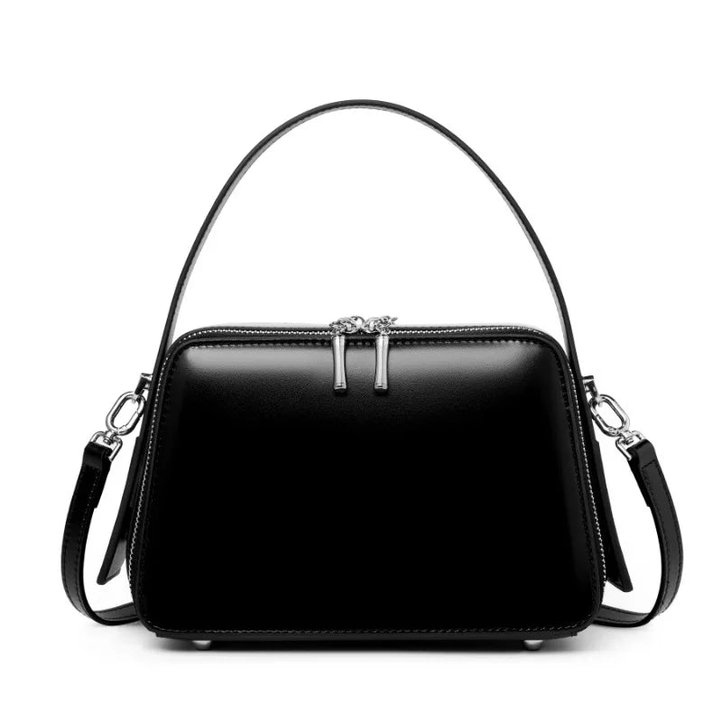 Genuine leather handbags vintage shoulder crossbody bags luxury high quality