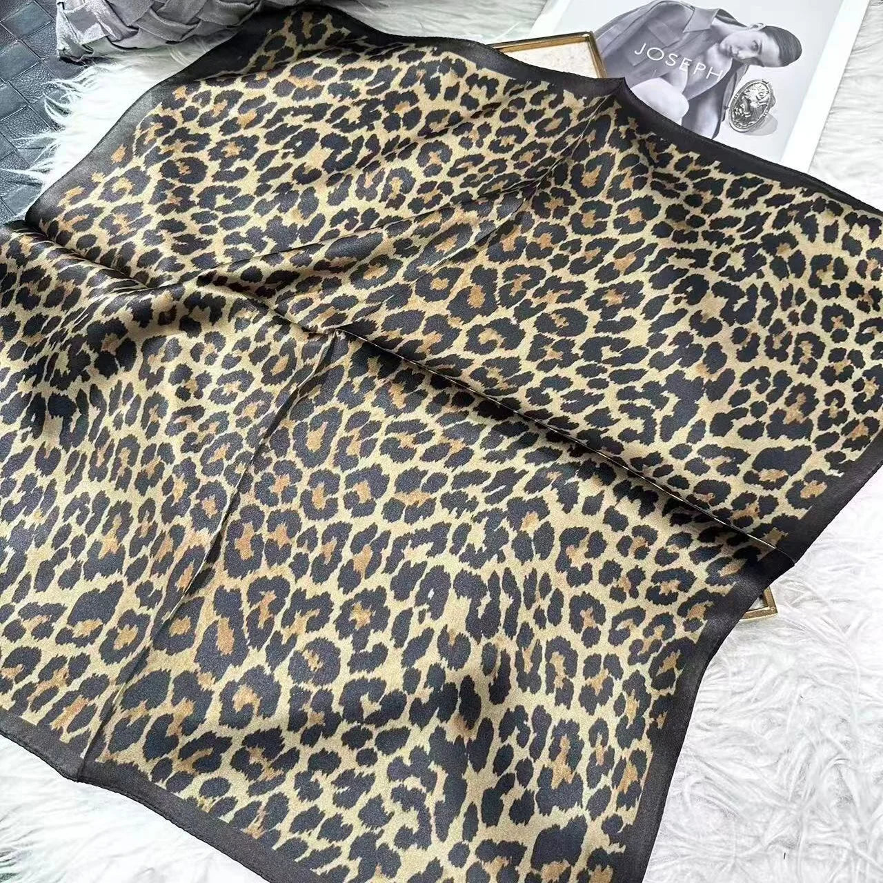 Women's 100% Mulberry Silk Scarf For Hair Headscarf
