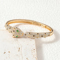 Fashion Design Zinc Alloy Leopard Head Barcelet