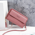 Fashion Phone Pouch Mini Messenger Bag Clutch Wallet Soft Leather Crossbody Bag