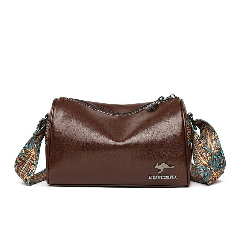 Genuine Leather Handbag Female Messenger Tote Quality Shoulder Bag