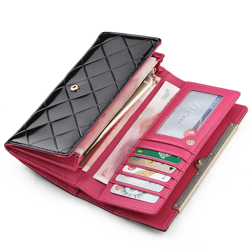 Luxury Design Women's Wallets RFID Card Holder Purses