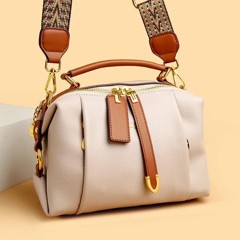 Luxury Design Leather Shoulder Crossbody Bags for Women High Quality Fashion Handbags