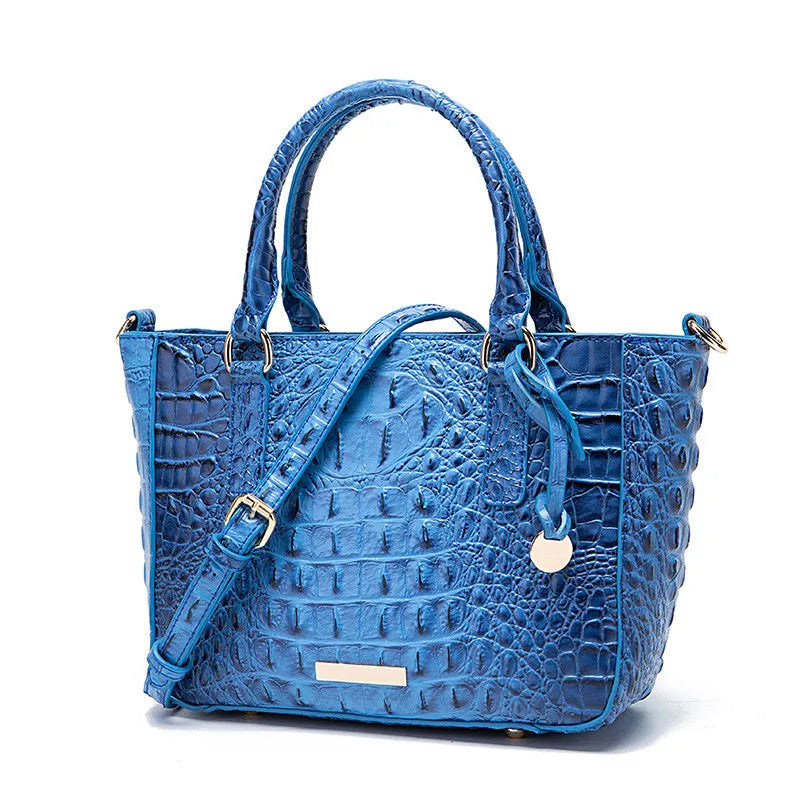 Crocodile Pattern Crossbody Bag Fashion Design Luxury Bag