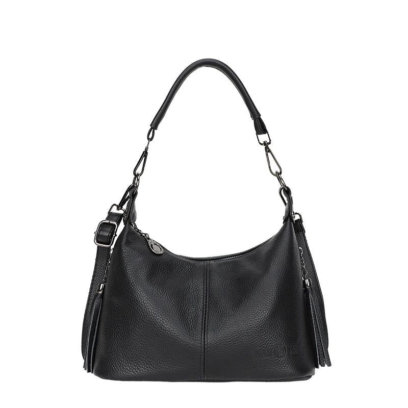 Vintage Genuine Leather Ladies Handbag Luxury Shoulder Bag