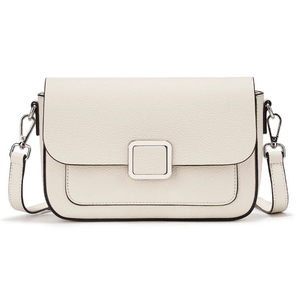 Premium Design Arm Bag Genuine Leather Bag Fashion Square Shoulder Crossbody Bag