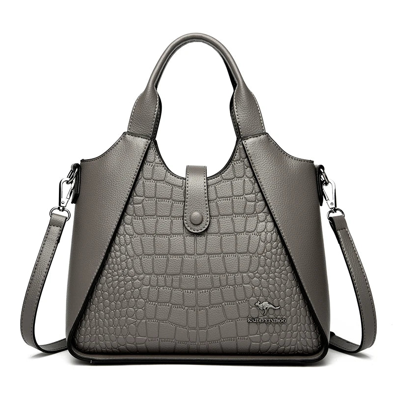 Fashion Trend Women's Handbag High Quality Soft Leather Shoulder Tote Bags