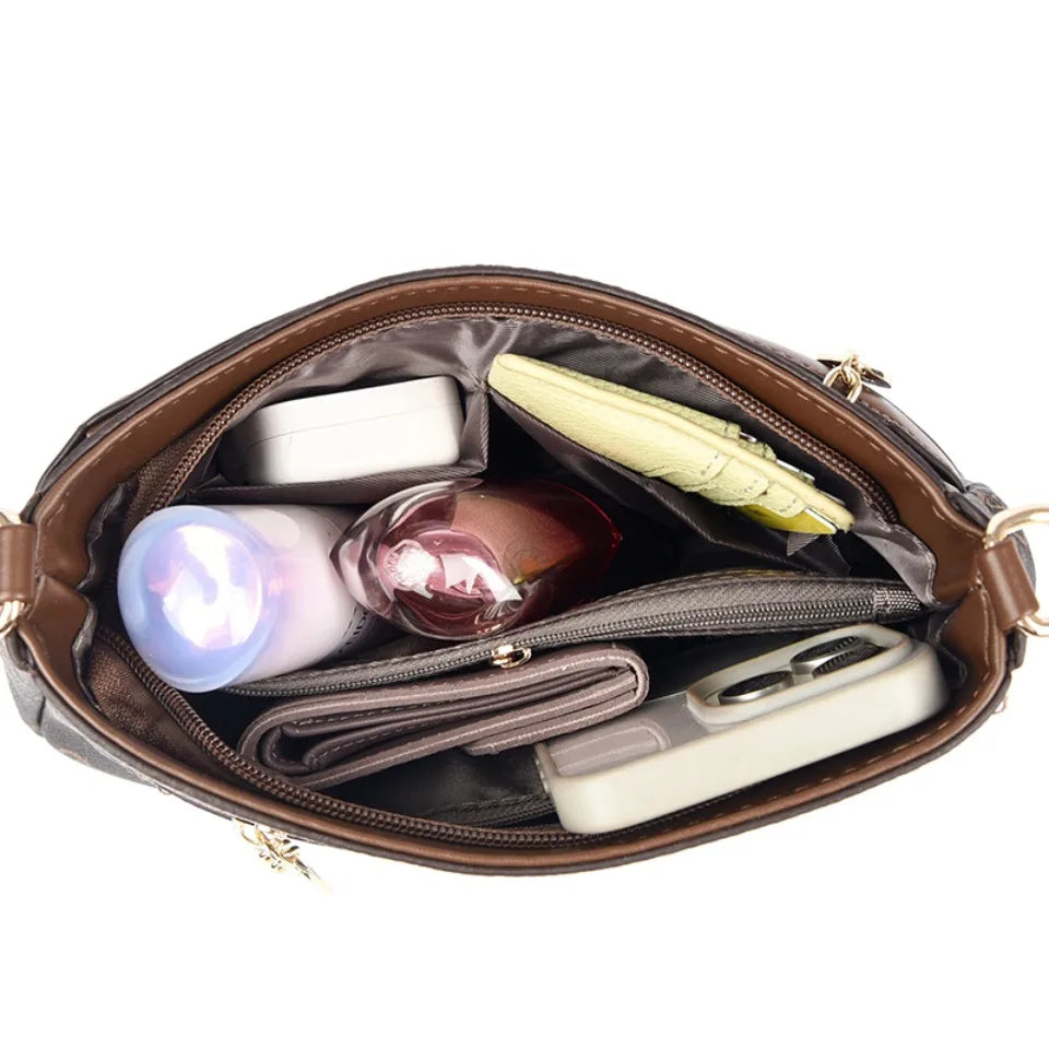 Genuine Quality Soft Pu Leather Shoulder Crossbody Bag Luxury Handbags