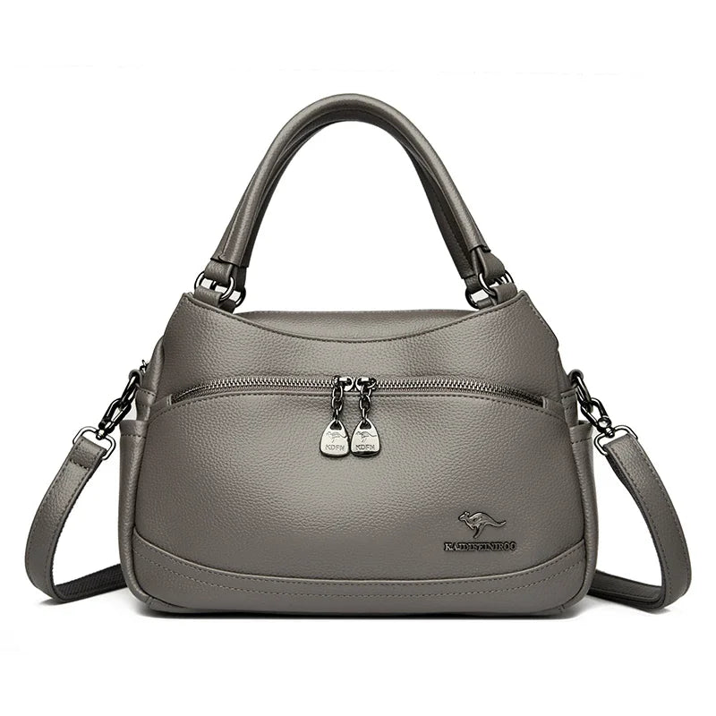 Women's Handbags Trendy Design Leather Shoulder Bags Luxury Style Large Capacity Sac