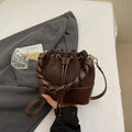 Popular Fashion High-end Stylish Single-shoulder Crossbody Bags Niche Bucket Bags