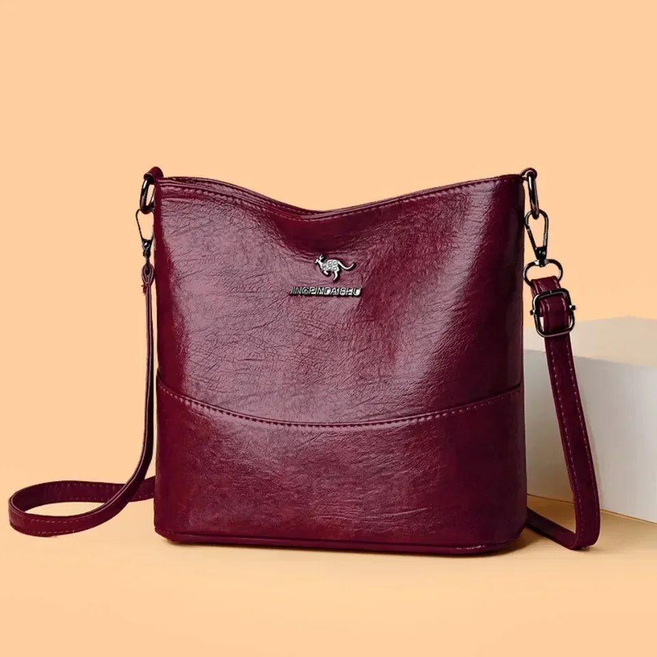 Soft Pu Leather Crossbody Bag Luxury Handbag