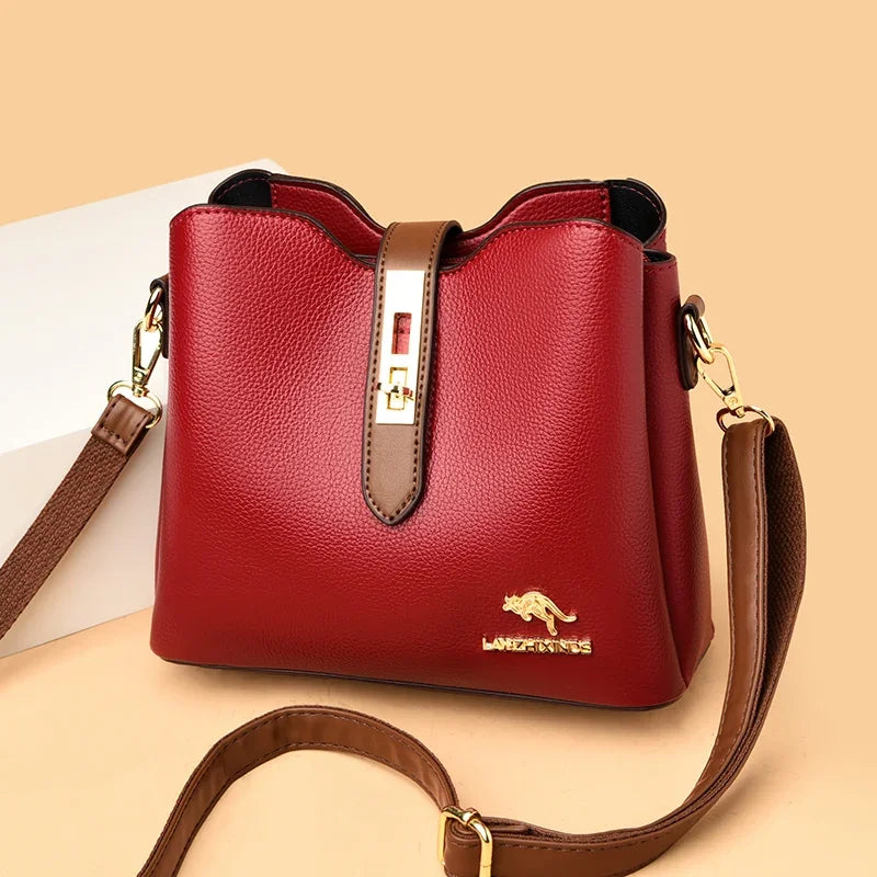Fashion Concise Light Luxury Versatile Style Bag New High-quality Large Capacity