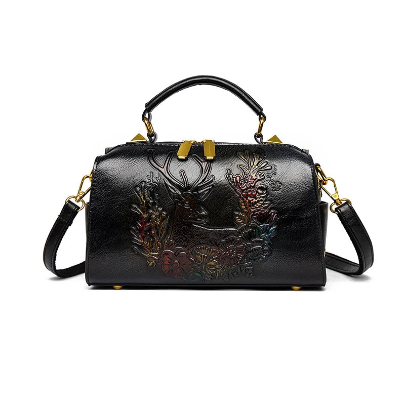 Stylish Tote Bags For Women Shoulder Crossbody Bags Leather Pillow Style Handbag