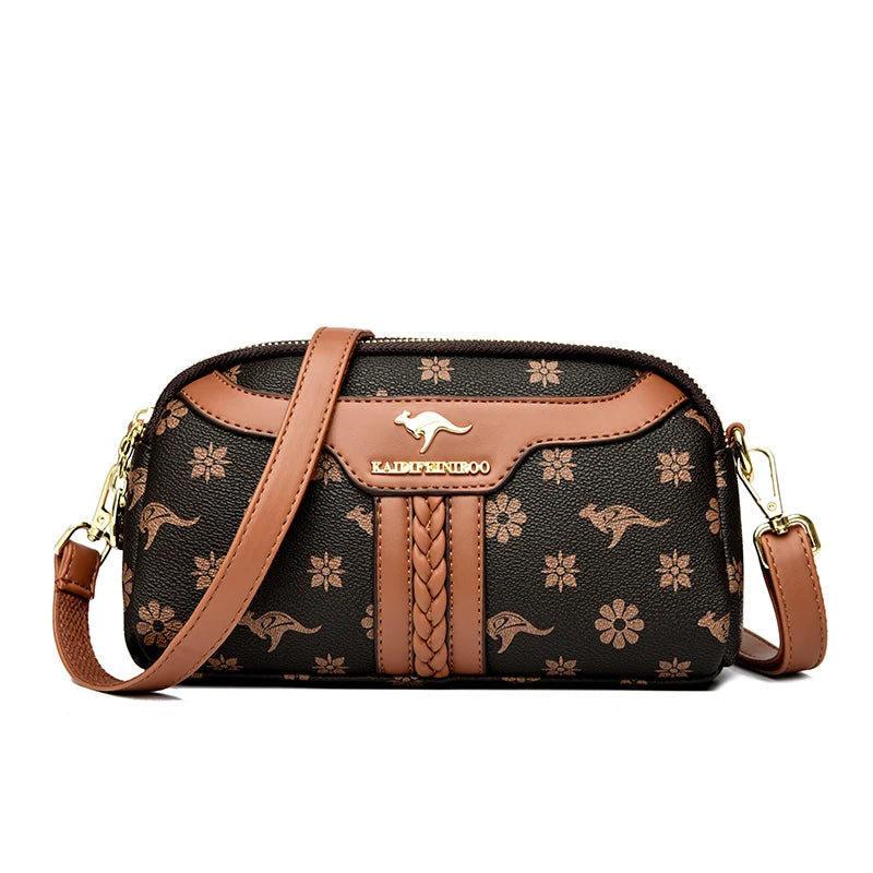 Top Quality Soft Leather Luxury Handbag Crossbody Bag