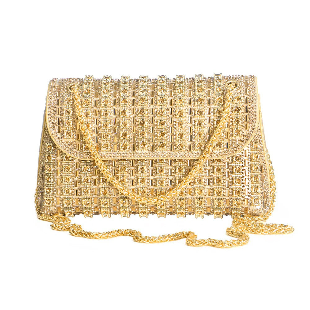 Multi-color Square Evening Bag Clutch Luxury Shoulder Bag