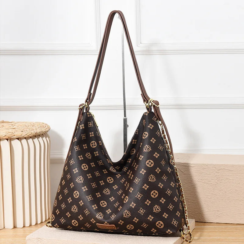 Large Capacity Tote Bag Double Shoulder or Single Shoulder Crossbody Underarm Bag
