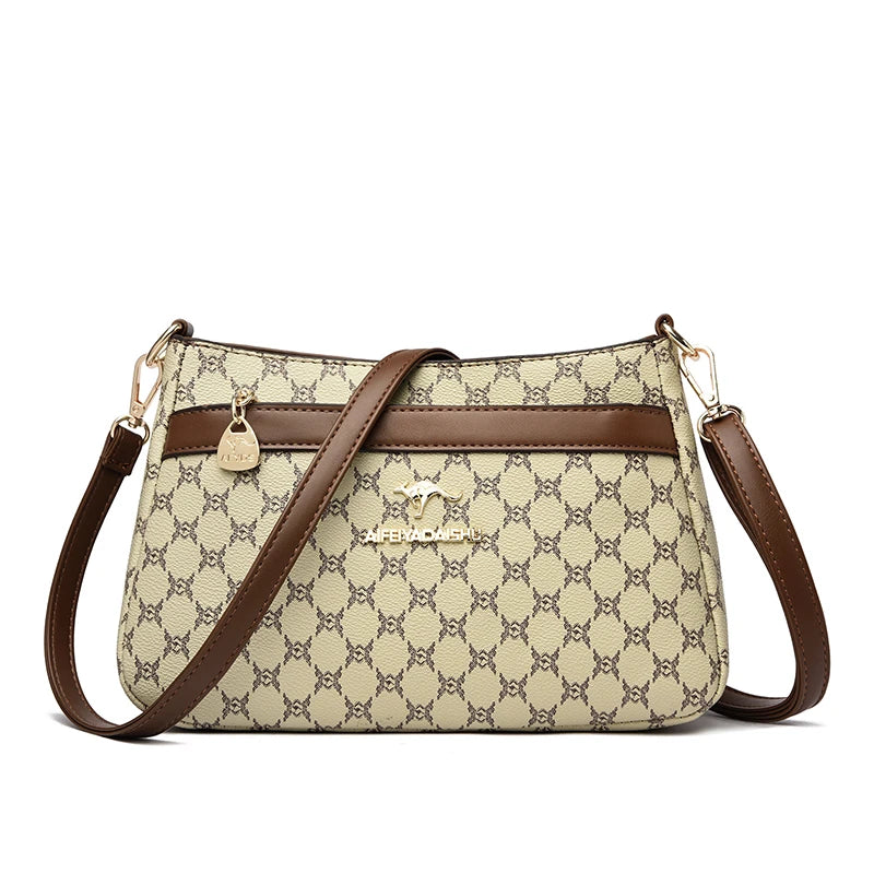 Genuine Quality Soft Pu Leather Shoulder Crossbody Bag Luxury Handbags