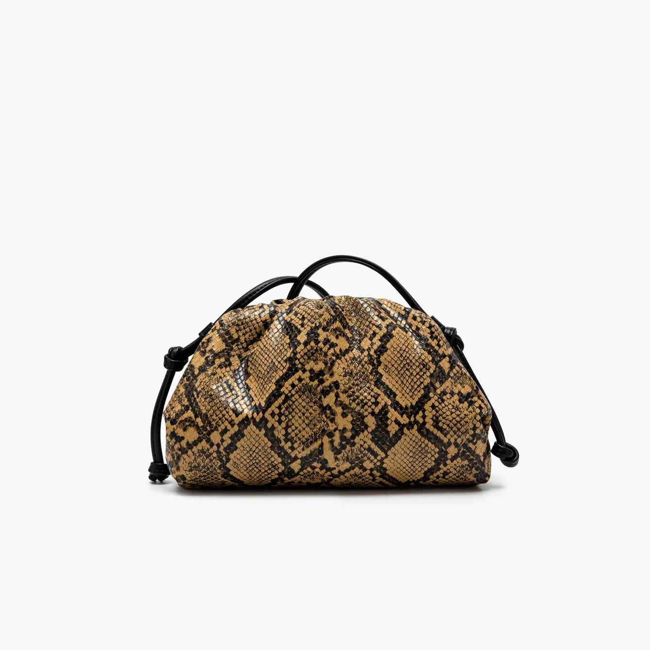 Serpentine Dumpling Bags for Women Luxury Pouch Handbag