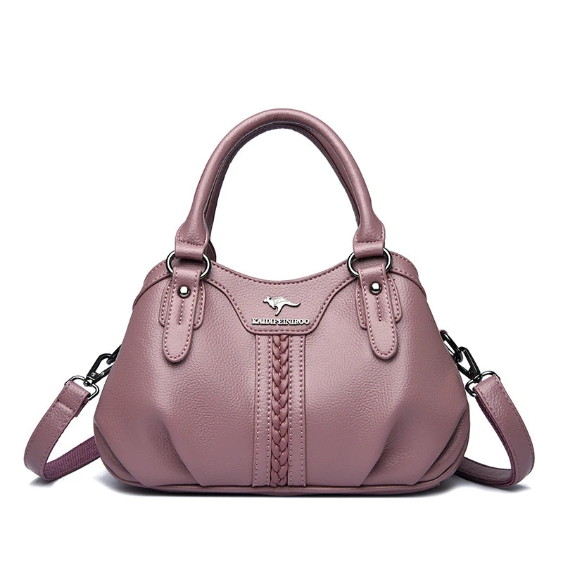Genuine Brand Top Quality Handbags 3 Layers Luxury Small Casual Tote Bag