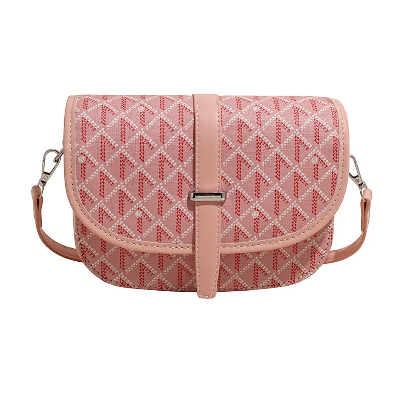 Trendy Luxury Vintage Leather Handbag High-End Crossbody Bag