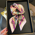 Imitation Silk Printed Square Scarf Fashion Accessories