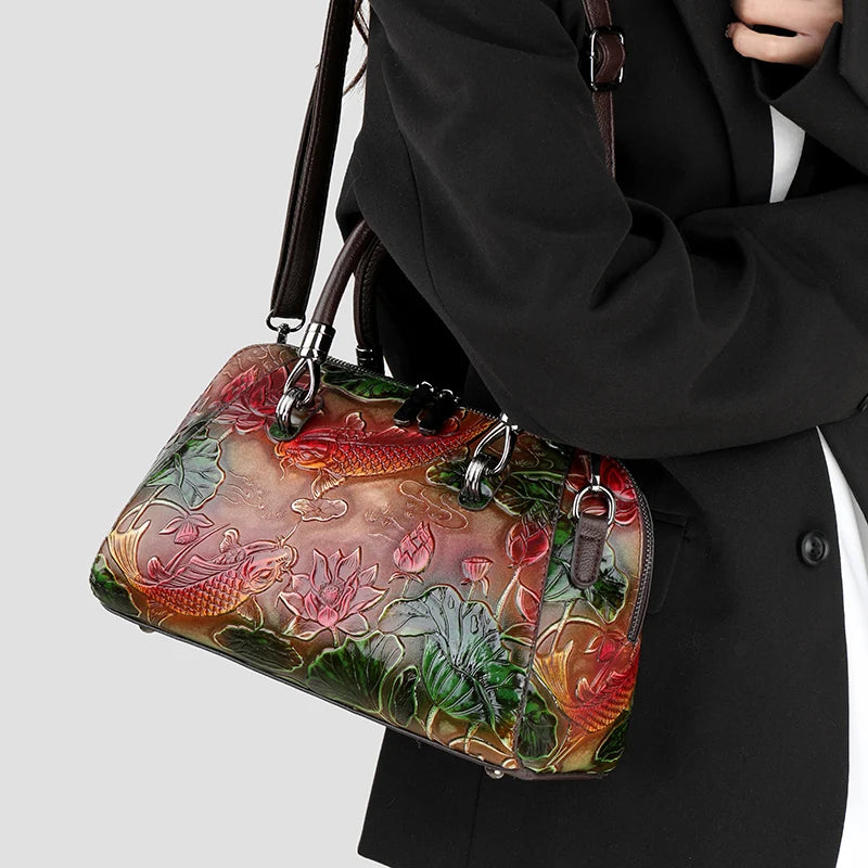 Luxury Designer Handbag Shoulder Bag Crocodile Patterned Handbag High-quality