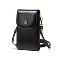 Crossbody Phone Wallet Soft Leather Wallets Vintage Cell Phone Purse Versatile
