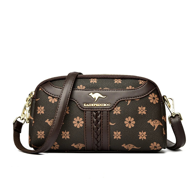 Top Quality Soft Leather Luxury Handbag Crossbody Bag