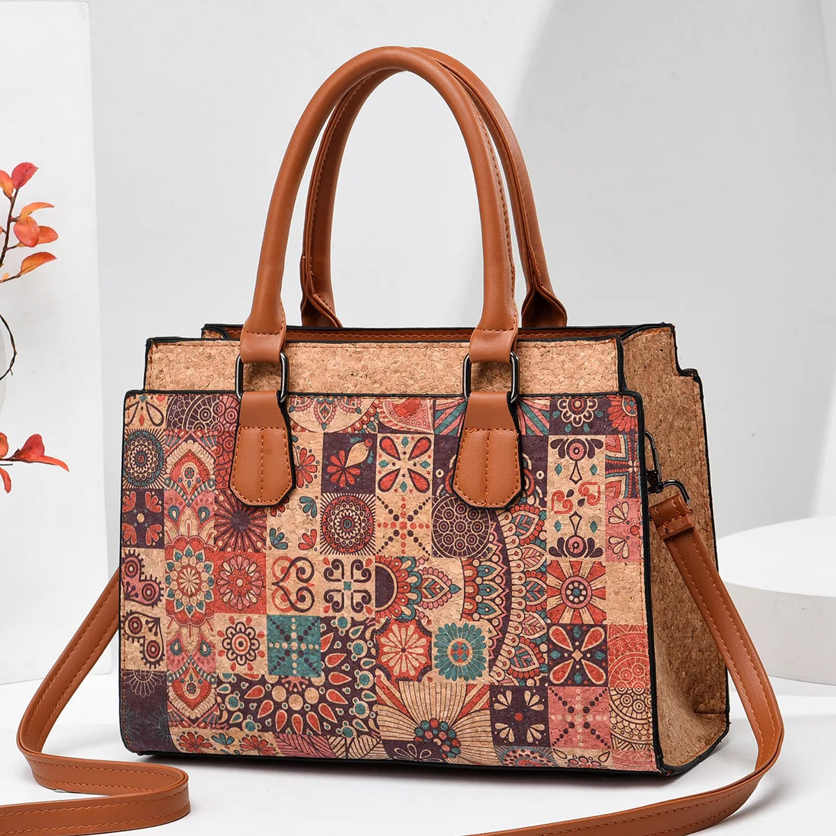 Luxury Handbags Printed Design Female Shoulder Crossbody Sac Large Capacity