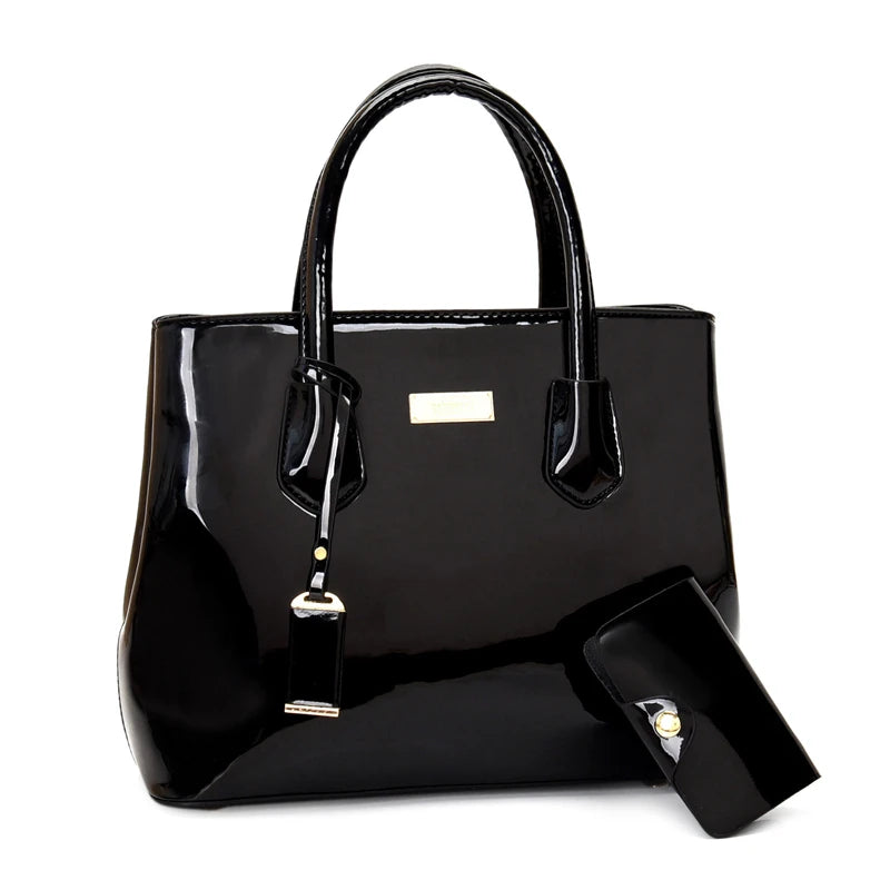 High Quality Patent Leather Women's Bag Fashion