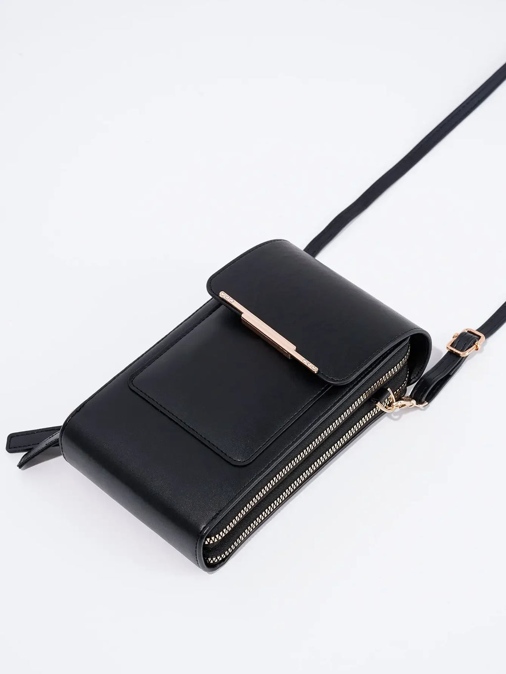 1pcs Solid Color Fashion Multi-pocket Waterproof Phone Wallet